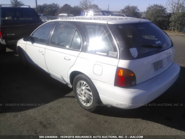 1G8ZK8278XZ243839 - 1999 SATURN SW2 WHITE photo 3