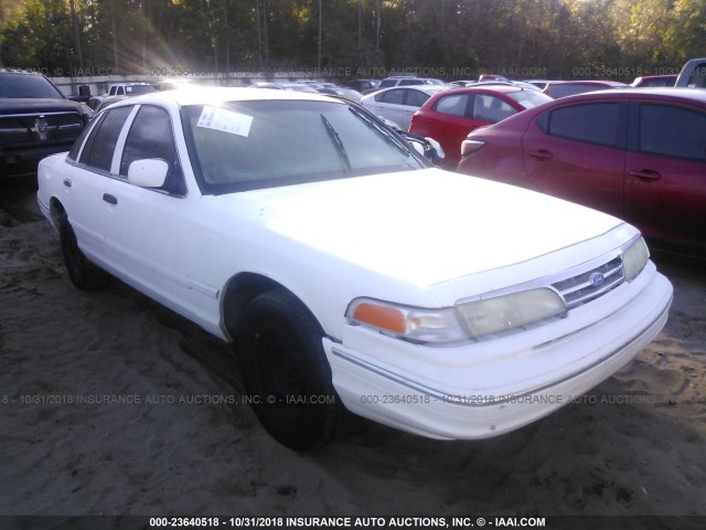 2FALP71W1VX178504 - 1997 FORD CROWN VICTORIA POLICE INTERCEPTOR WHITE photo 1