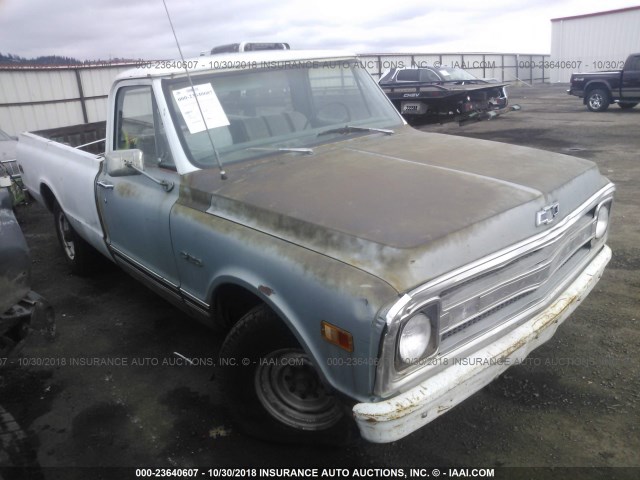 CE249J808036 - 1969 CHEVROLET PICK UP BLUE photo 1