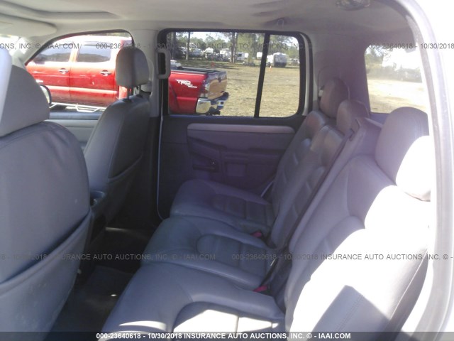 1FMZU63K04UC25041 - 2004 FORD EXPLORER XLT/XLT SPORT/NBX 白色 照片 8