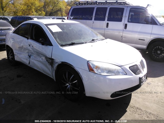 1G2ZF57B084151973 - 2008 PONTIAC G6 VALUE LEADER/BASE WHITE photo 1