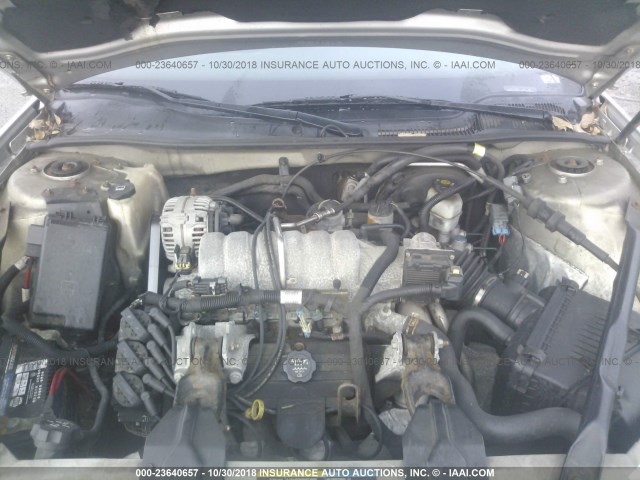 2G2WP552361242117 - 2006 PONTIAC GRAND PRIX Күміс фото 10