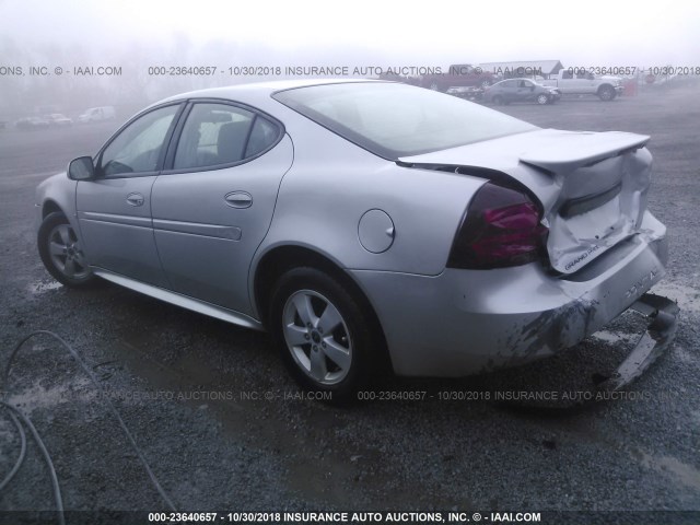 2G2WP552361242117 - 2006 PONTIAC GRAND PRIX Күміс фото 3