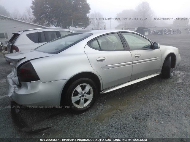 2G2WP552361242117 - 2006 PONTIAC GRAND PRIX Күміс фото 4
