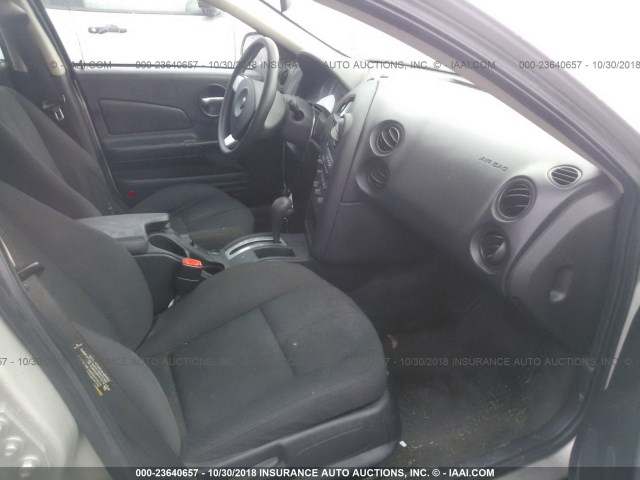 2G2WP552361242117 - 2006 PONTIAC GRAND PRIX Күміс фото 5