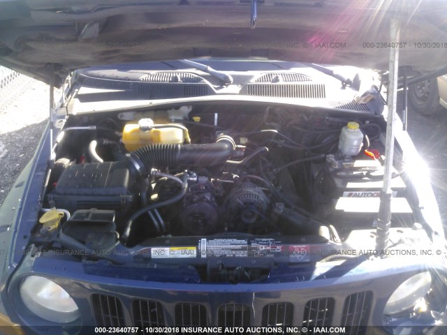 1J4GL38K95W605145 - 2005 JEEP LIBERTY RENEGADE BLUE photo 10