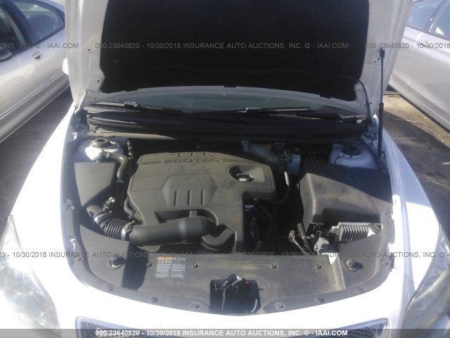1G1ZE5E18BF362433 - 2011 CHEVROLET MALIBU LTZ 白色 照片 10
