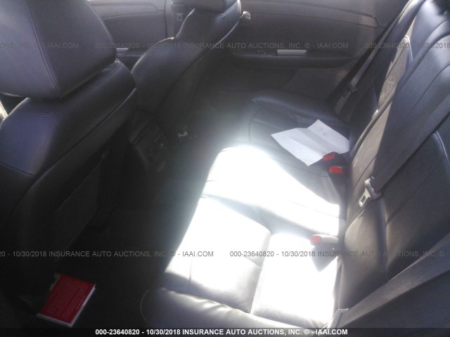 1G1ZE5E18BF362433 - 2011 CHEVROLET MALIBU LTZ 白色 照片 8