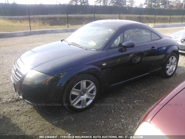 TRUSC28N531012385 - 2003 AUDI TT Dark Blue photo 2