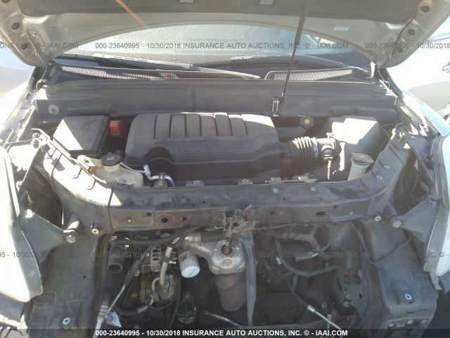 5GAER23738J185541 - 2008 BUICK ENCLAVE CXL Argent photo 10