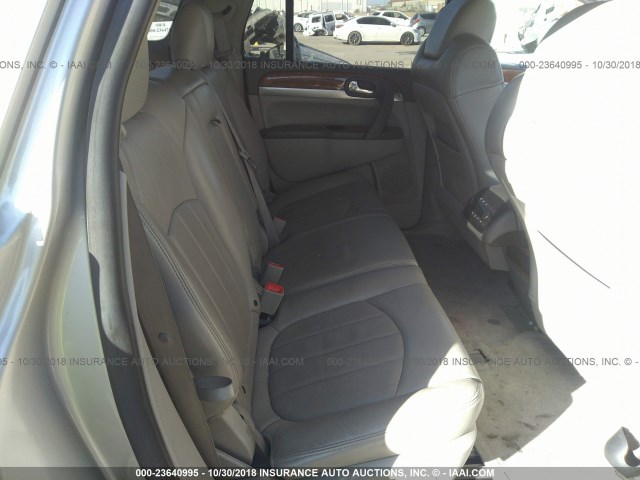 5GAER23738J185541 - 2008 BUICK ENCLAVE CXL Argent photo 8