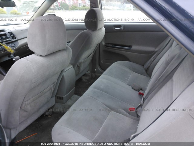 4T1BE32K45U005563 - 2005 TOYOTA CAMRY LE/XLE/SE BLACK photo 8