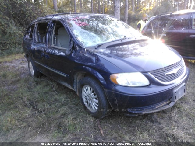 2C4GP54L44R531175 - 2004 CHRYSLER TOWN & COUNTRY TOURING BLACK photo 1