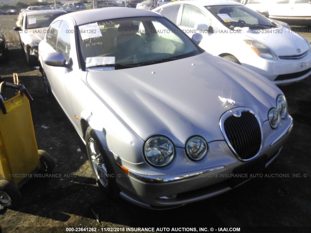 SAJEA01T53FM78235 - 2003 JAGUAR S-TYPE SILVER photo 1