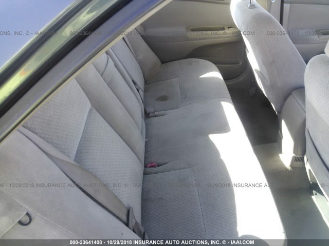 4T1BE32K82U618331 - 2002 TOYOTA CAMRY LE/XLE/SE GREEN photo 8