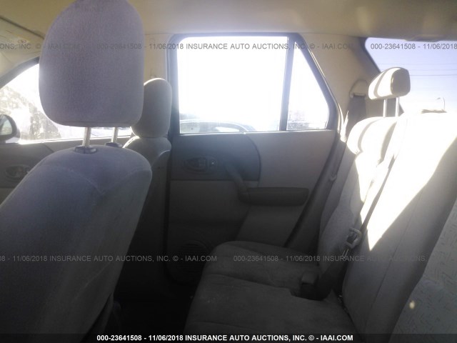 5GZCZ63B73S809098 - 2003 SATURN VUE RED photo 8
