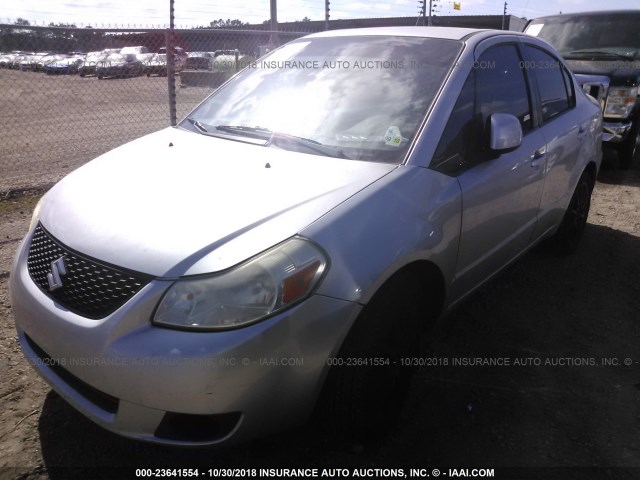 JS2YC5A28A6310926 - 2010 SUZUKI SX4 LE SILVER photo 2