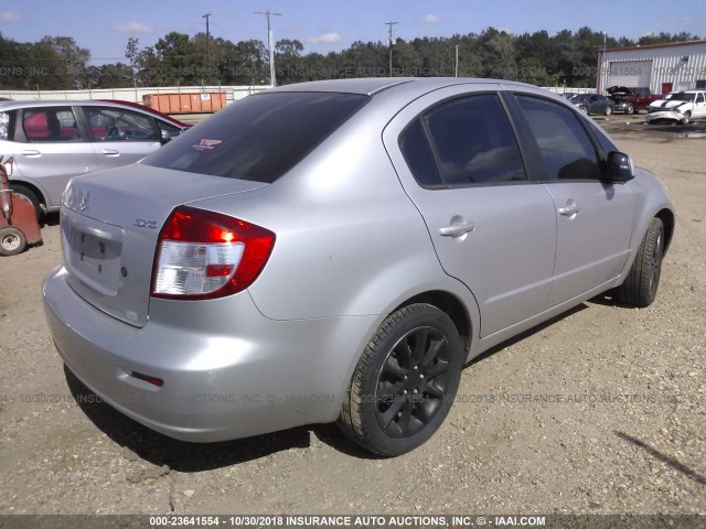 JS2YC5A28A6310926 - 2010 SUZUKI SX4 LE SILVER photo 4