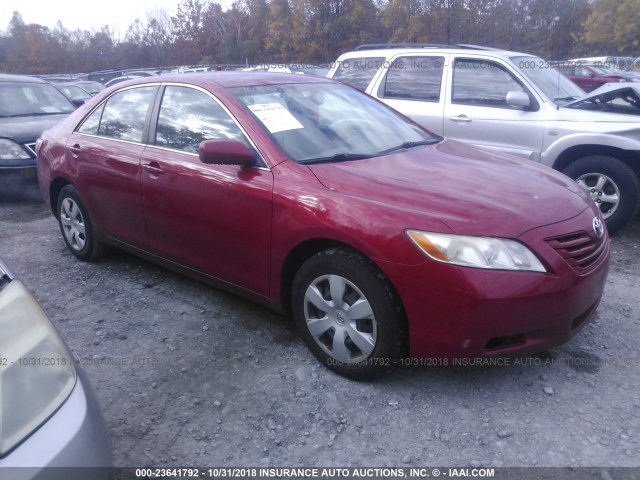 JTNBE46K073034471 - 2007 TOYOTA CAMRY NEW GENERAT CE/LE/XLE/SE RED photo 1