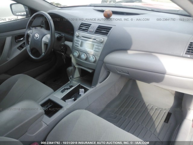 JTNBE46K073034471 - 2007 TOYOTA CAMRY NEW GENERAT CE/LE/XLE/SE RED photo 5