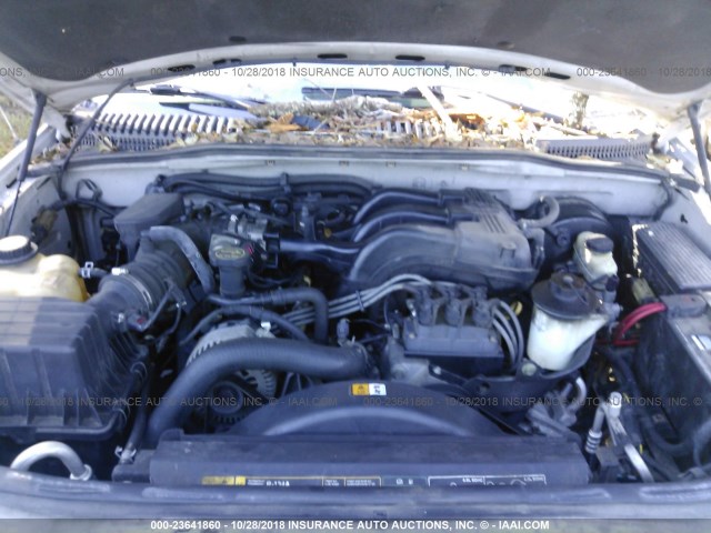 1FMZU73K54UA88250 - 2004 FORD EXPLORER XLT/XLT SPORT/NBX 银色 照片 10