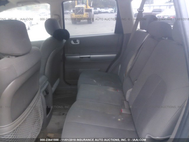 4A4MM21S96E067637 - 2006 MITSUBISHI ENDEAVOR LS GRAY photo 8