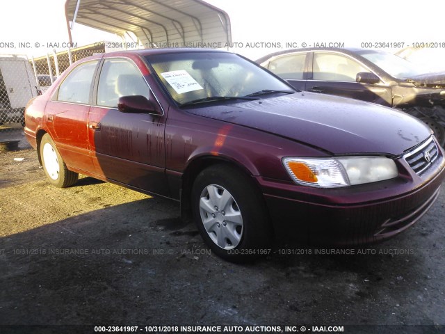 4T1BF22K4YU953411 - 2000 TOYOTA CAMRY LE/XLE RED photo 1