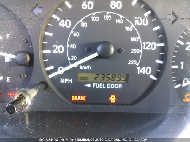 4T1BF22K4YU953411 - 2000 TOYOTA CAMRY LE/XLE RED photo 7