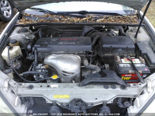 4T1BE32K36U742612 - 2006 TOYOTA CAMRY LE/XLE/SE SILVER photo 10