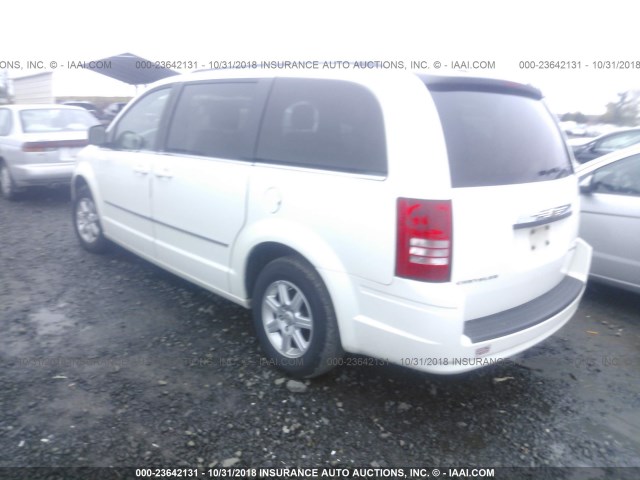 2A4RR5D16AR373798 - 2010 CHRYSLER TOWN & COUNTRY TOURING WHITE photo 3