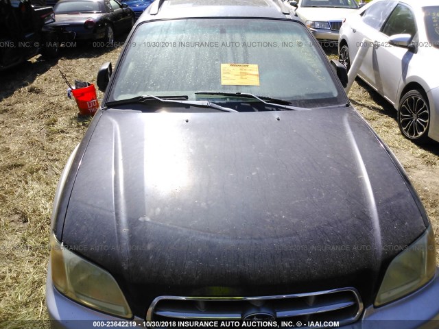 4S4BT62C836110477 - 2003 SUBARU BAJA SPORT BLACK photo 6