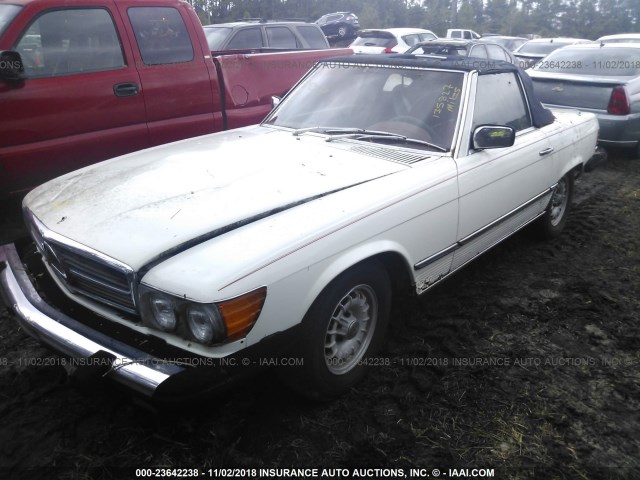 10704412058107 - 1979 M BENZ 450  WHITE photo 2