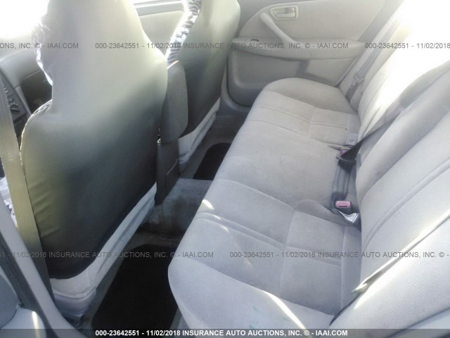 4T1BG22K6YU639420 - 2000 TOYOTA CAMRY CE/LE/XLE 银色 照片 8