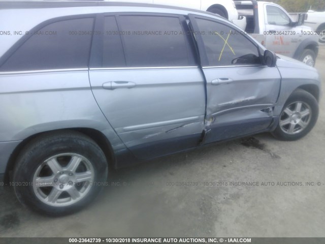 2A4GM68466R908166 - 2006 CHRYSLER PACIFICA TOURING BLUE photo 6