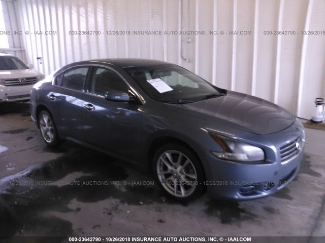 1N4AA5AP1BC858434 - 2011 NISSAN MAXIMA S/SV GRAY photo 1