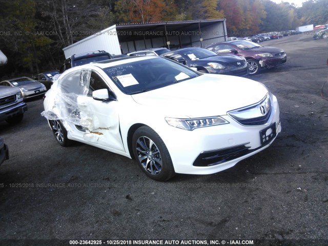 19UUB1F52HA000027 - 2017 ACURA TLX TECH WHITE photo 1