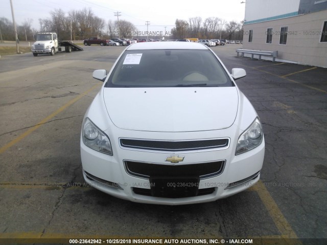 1G1ZC5E13BF286514 - 2011 CHEVROLET MALIBU 1LT WHITE photo 6
