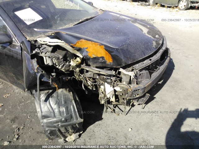 4T1BE46K69U277165 - 2009 TOYOTA CAMRY SE/LE/XLE BLACK photo 6