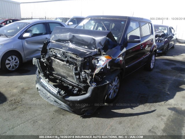 KNDJT2A69C7380882 - 2012 KIA SOUL +/!/SPORT BLACK photo 2