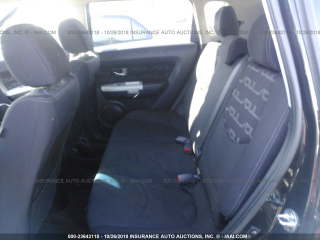 KNDJT2A69C7380882 - 2012 KIA SOUL +/!/SPORT BLACK photo 8