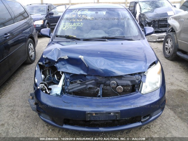JTKKT604860168718 - 2006 TOYOTA SCION XA BLUE photo 6