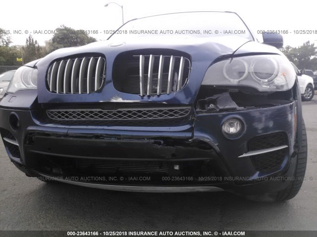 5UXZV8C58D0C17348 - 2013 BMW X5 XDRIVE50I Dark Blue photo 6