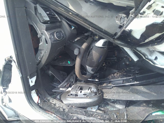 1FM5K8AR5EGA55310 - 2014 FORD EXPLORER POLICE INTERCEPTOR WHITE photo 5