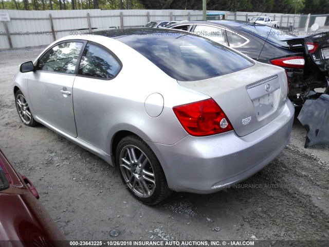 JTKDE177360107847 - 2006 TOYOTA SCION TC 银色 照片 3