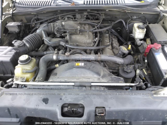 5LMEU88H15ZJ32084 - 2005 LINCOLN AVIATOR 棕色 照片 10