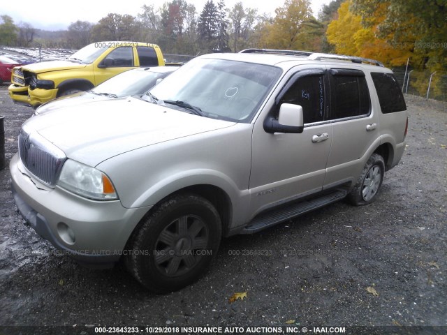 5LMEU88H15ZJ32084 - 2005 LINCOLN AVIATOR 棕色 照片 2