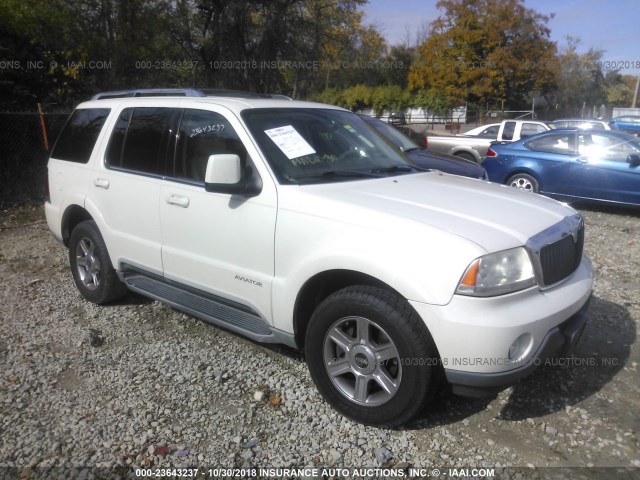 5LMEU88H14ZJ21326 - 2004 LINCOLN AVIATOR 白色 照片 1