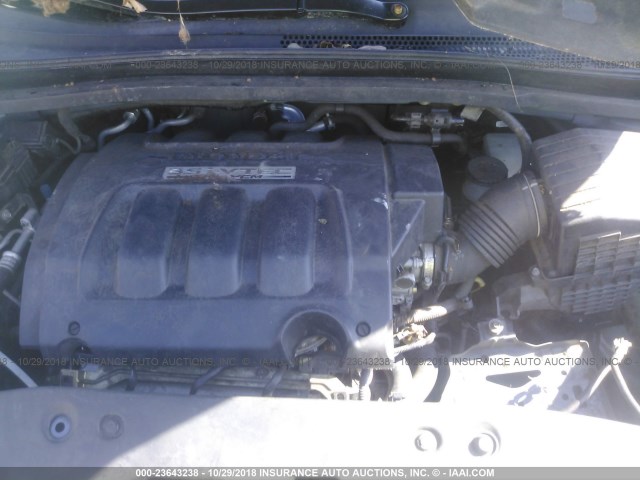 5FNRL38636B015434 - 2006 HONDA ODYSSEY EXL BLUE photo 10