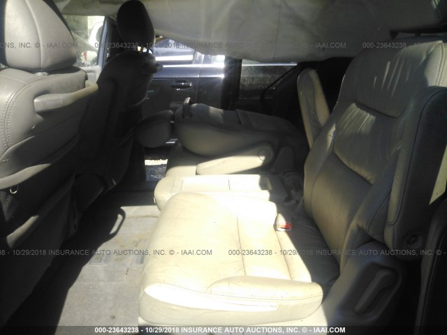 5FNRL38636B015434 - 2006 HONDA ODYSSEY EXL BLUE photo 8