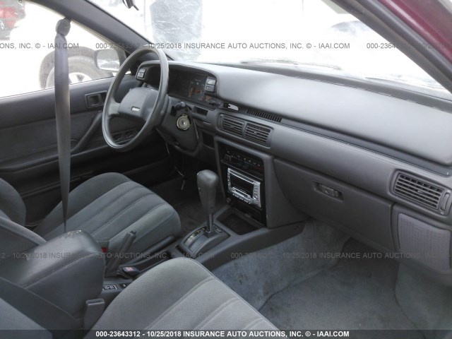 4T1SV21E5MU384903 - 1991 TOYOTA CAMRY DLX 红色 照片 5